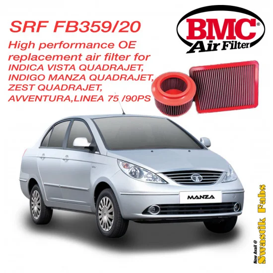 BMC SRF FB359/20 Air Filter for Car